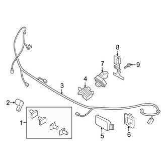 Lincoln OE - Front Bumper & Grille - Electrical Components