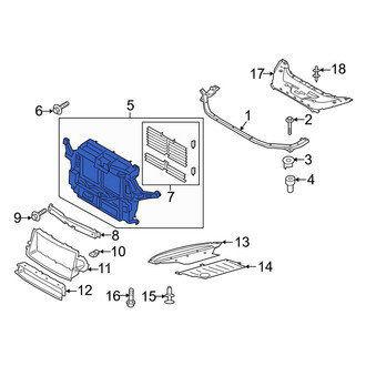 Lincoln OE - Front Radiator Support Panel
