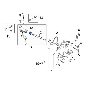 Lincoln OE - Engine Water Pump Gasket