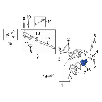 Lincoln OE - Engine Coolant Thermostat