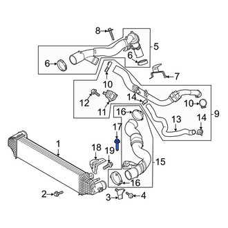 Lincoln OE - Intercooler Pipe Bolt
