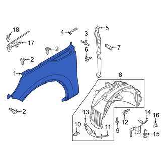 Lincoln OE - Front Left Fender