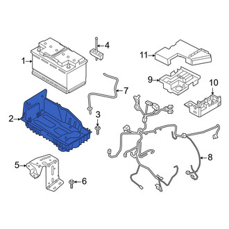 Lincoln OE - Front Battery Tray