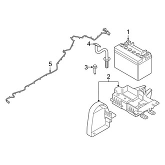 Lincoln OE - Electrical - Battery (Conventional, Rear)