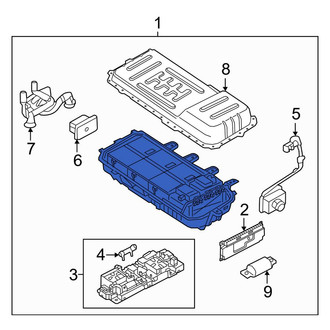 Lincoln OE - Drive Motor Battery Pack Assembly