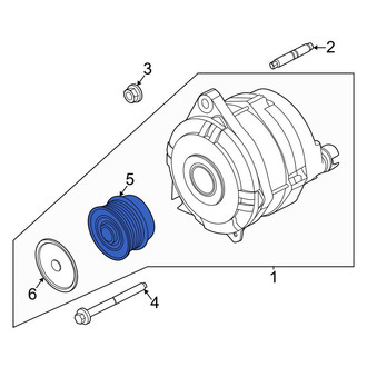 Lincoln OE - Alternator Pulley