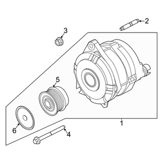 Lincoln OE - Electrical - Alternator (Black Label / Livery / Premiere / Reserve)