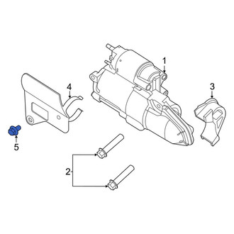 Lincoln OE - Starter Heat Shield Bolt