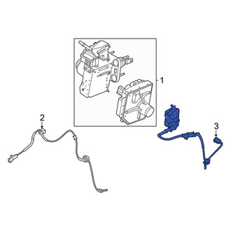Lincoln OE - Front ABS Wheel Speed Sensor