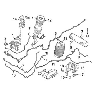 Lincoln OE - Electrical - Ride Control Components