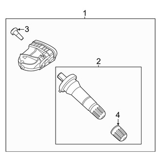Lincoln OE - Electrical - Tire Pressure Monitor Components
