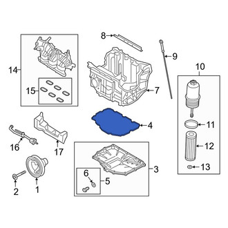Lincoln OE - Engine Oil Pan Gasket