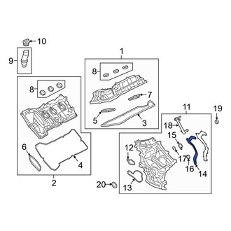 Lincoln OE - Engine Timing Cover Gasket