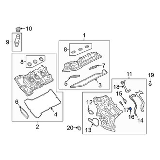 Lincoln OE - Engine Timing Cover Gasket