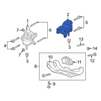 Lincoln OE - Left Engine Mount