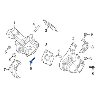 Lincoln OE - Turbocharger Mounting Bolt