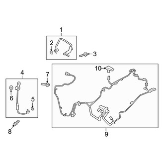 Lincoln OE - Engine - Turbocharger & Components (Water Cooling Lines)