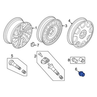 Lincoln OE - Wheel Lug Nut