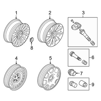 Lincoln OE - Wheels (20" Wheel), (Grand Touring / Reserve)