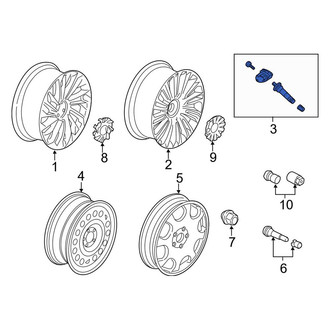 Lincoln OE - Tire Pressure Monitoring System (TPMS) Sensor