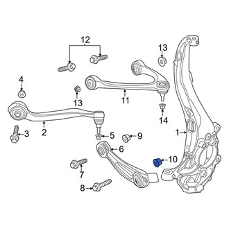 Lincoln OE - Lower Suspension Control Arm Nut