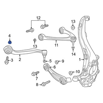 Lincoln OE - Front Lower Inner Suspension Control Arm Nut