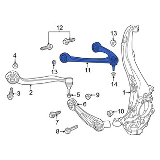 Lincoln OE - Rear Left Lower Rearward Suspension Control Arm