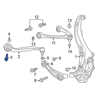 Lincoln OE - Front Lower Suspension Control Arm Bolt