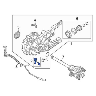 Lincoln OE - Front Differential Lock Sensor