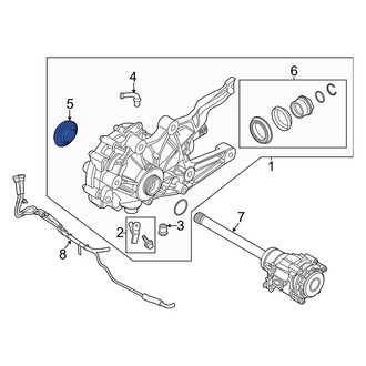 Lincoln OE - Front Transfer Case Output Shaft Seal