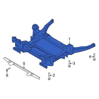 Lincoln OE - Rear Suspension Subframe Crossmember