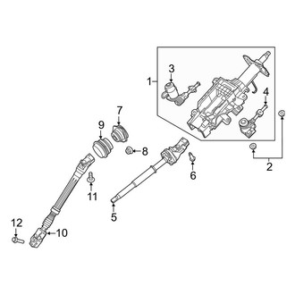 Lincoln OE - Steering Column Assembly (Power Tilt/Telescope), (Black Label / Black Label Grand Touring / Grand Touring / Reserve)