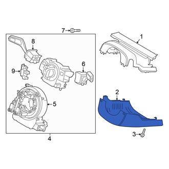 Lincoln OE - Lower Steering Column Cover