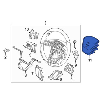 Lincoln OE - Steering Wheel Air Bag