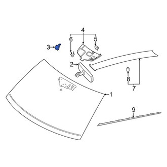 Lincoln OE - Front Rain Sensor