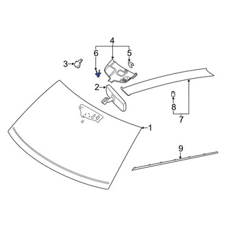 Lincoln OE - Door Sill Plate Clip