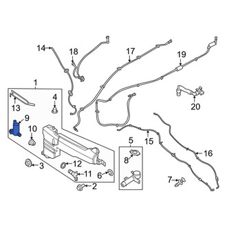Lincoln OE - Windshield Washer Pump