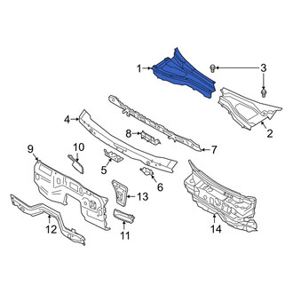 Lincoln OE - Front Right Cowl Cover