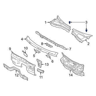 Lincoln OE - Cowl Cover Rivet