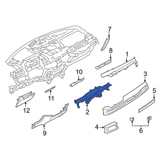 Lincoln OE - Left Instrument Panel Molding