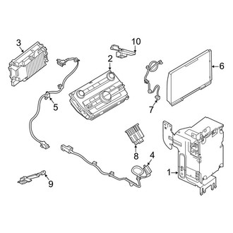 Lincoln OE - Instrument Panel - Sound System (Receiver)