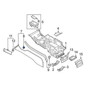 Lincoln OE - Console Panel Clip
