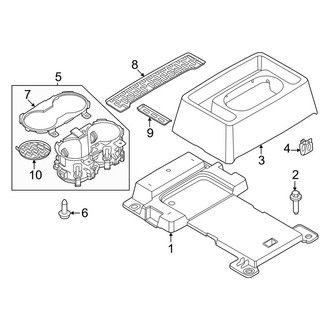 Lincoln OE - Rear Console (With Mini Floor Console)