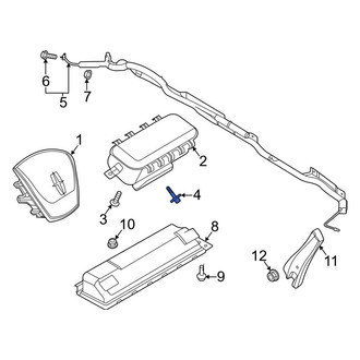 Lincoln OE - Instrument Panel Air Bag Screw