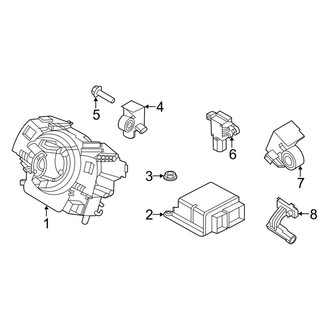 Lincoln OE - Restraint Systems - Air Bag Components (Modules & Sensors)
