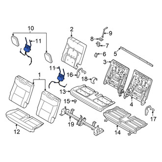 Lincoln OE - Headrest Bracket