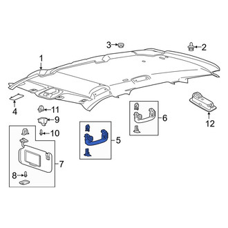 Lincoln OE - Front Right Interior Grab Bar