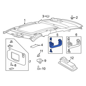 Lincoln OE - Front Right Interior Grab Bar