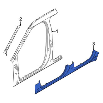 Lincoln OE - Left Rocker Panel
