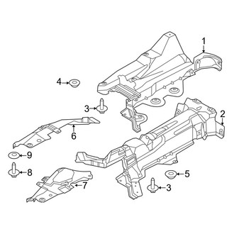Lincoln OE - Pillars, Rocker & Floor - Heat Shields